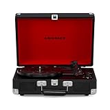 Bluetooth Connectivity: Easily pair this portable record player with a Bluetooth speaker or stream music through the turntable's built-in speakers. The aux input, headphone jack & RCA output allow you to hook up to a receiver or powered external spea...