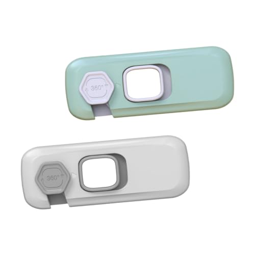 SAFIGLE 2個 用 ロック 冷蔵庫のドアロック 子キャビネットロック チャイルド 食器棚ロック 幼児用セキュリティラッチ 引き出しロックリミッター 冷蔵庫のドアのロック