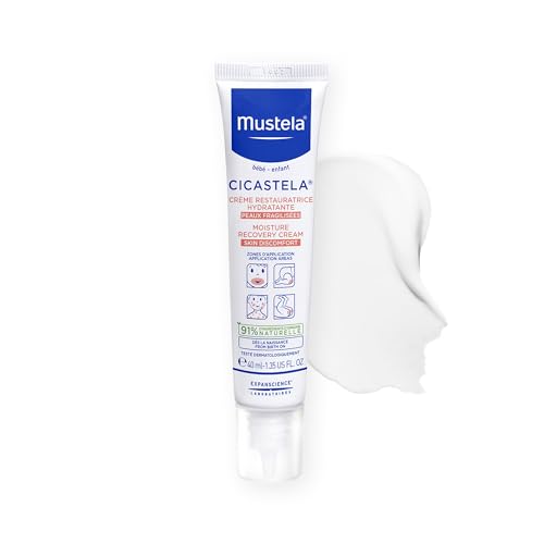 Mustela Cicastela Moisture Recovery Cream - Multipurpose Baby Ointment for Skin Discomfort - with...