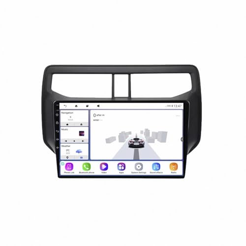 Pantalla Carplay Coche 4G+64G: Sistema multimedia de alta velocidad para Toyota Rush