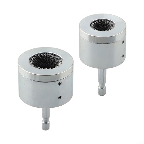 URPIZY Electric Drill Bit Pipe Cleaners,Copper Pipe Cleaner, For Drill | 15/22mm Drill Tube Cleaning Brush, Metal Tube Cleaning Brushes for Copper Pipe(2PCS)