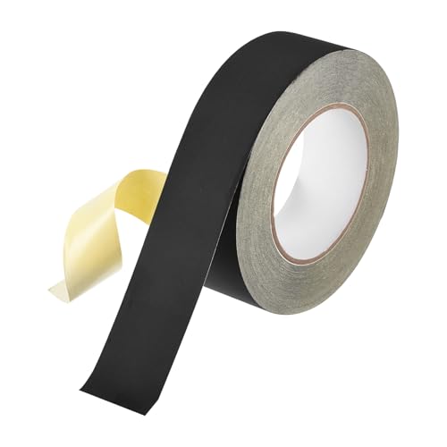 Image of MECCANIXITY Insulating Acetate Roll Cloth Adhesive Tape, 1.6in x 98ft Black Electrical Heat Resistant Fabric Tape for Laptop Electric Automotive Guitar Repair Wire Harness