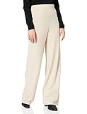 Cintura elástica Only Onlcozy-Pantalones Anchos CS Knt, Pumice Stone/Detalle: w. Melange, XL para Mujer