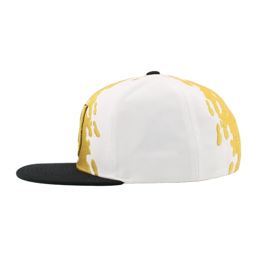Image of ZHATS NHL Unisex-Adult NHL Officially Licensed Adjustable Snapback Hat Flat Bill Z11 Retro Paintbrush