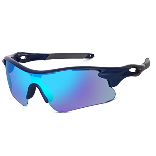 Image of Legend Eyewear Sports Sunglasses for Men Women Youth IPL Cricket Baseball Fishing Cycling Running Golf Motorcycle Tac Glasses UV400