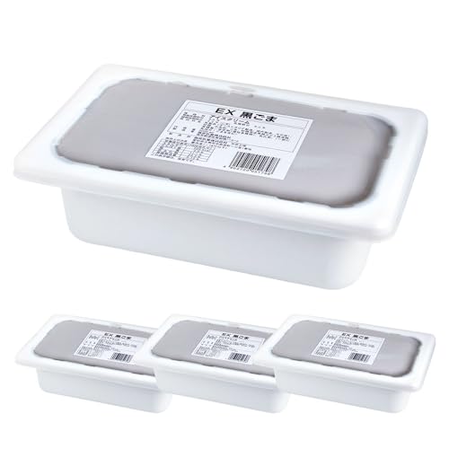 【4個セット】【ママパン】森永乳業 EX 黒ごま 2000ml×4(8L)まとめ買い アイスクリーム 2L 業務用