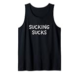 Saugen saugt - Lustige schlechte Laune Bart's Tank Top