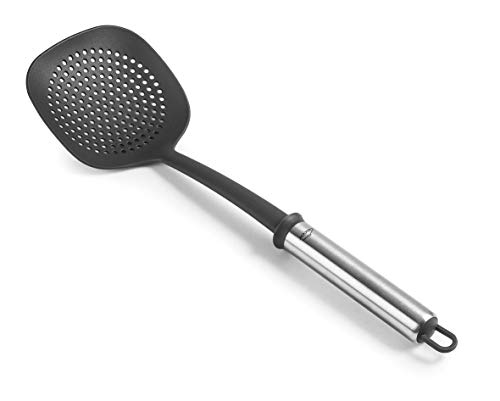 LACOR 68272 Espumadera Due, Nylon, Acero Inoxidable, Silicona, Libre de BPA, 36'5 cm, Nailon