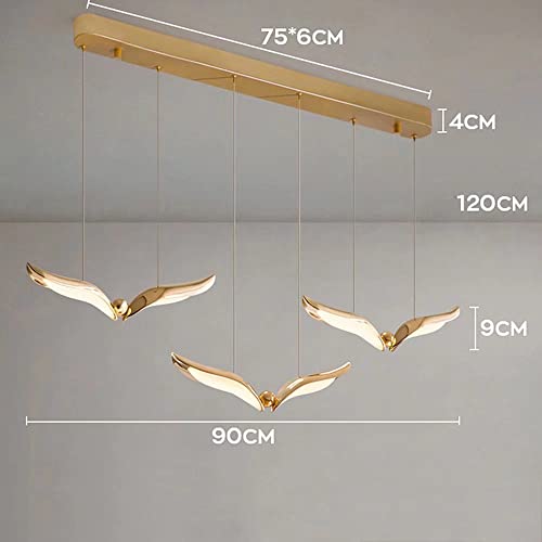 Lámpara de techo de 3 cabezas para salones con poca luz 5