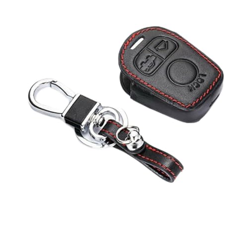 ZMdooreasy Leather Key Chain Holder For For BMW Models E34 E36 E38 E39 E46 3 5 7 Protect Keys