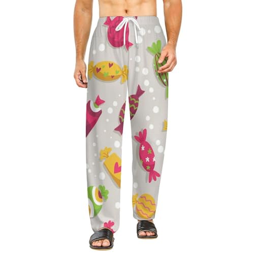 Bas de pyjama femme long aux couleurs douces pour vos soirées