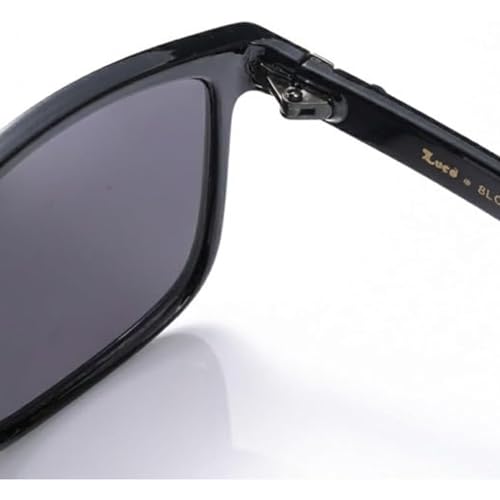 Image of Locs Men's Gangster Oversized Rectangular Horn Rim Sunglasses - 91055 & 91295 Series