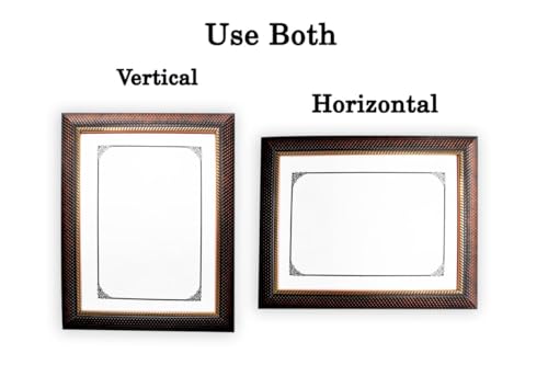 Image of photo frame for wall decor /Tabletop /Wall hanging Synthetic wood for Bedroom, Office Desk, Living Room, birthday, gift tiems (10 x 10 inch) chatai pattern brown color