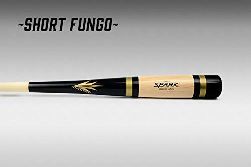 Hakusoh Spark Fungo -Short- Flared Knob [Maple X Ho Composite Fungo] Baseball Bat [Made In Japan] 30In 20Oz #TOP2