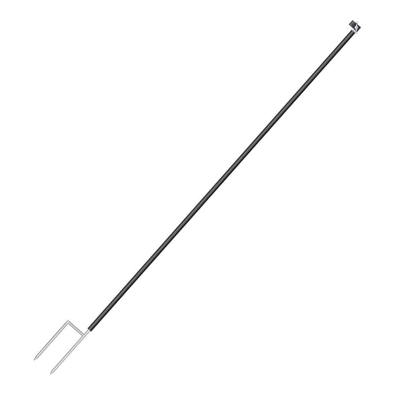 VOSS.farming 5X Netfix - étai pour la Consolidation - 112cm de Hauteur + 15cm Pointes au Sol, pour clôtures/Filets électriques jusqu'à la Hauteur de 112cm Environ