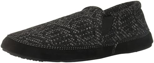 Acorn Men's Fave Gore Slipper, Charcoal Tweed, X-Large