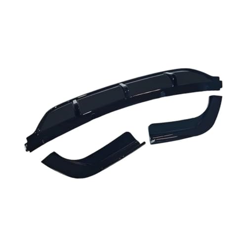 Parachoques trasero para X6 F16 2015-2019 con difusor inferior estilo MT de color negro