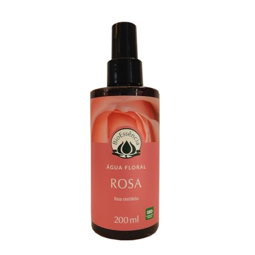 ÁGUA FLORAL DE ROSAS TONICO PELES SECAS ADSTRINGENTE 200ML
