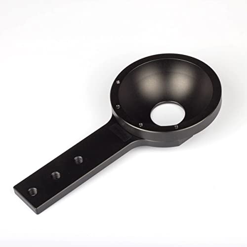 Adaptateur convertisseur demi-boule plat 65mm 75mm de trépied et grue