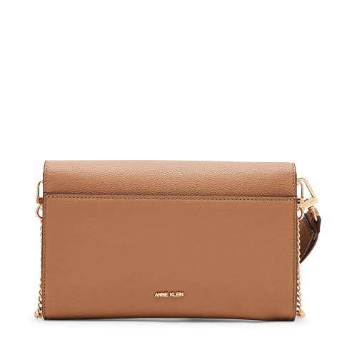 Anne Klein Womens 3 in 1 Chain With Wristlet Strap Belted Wallet2