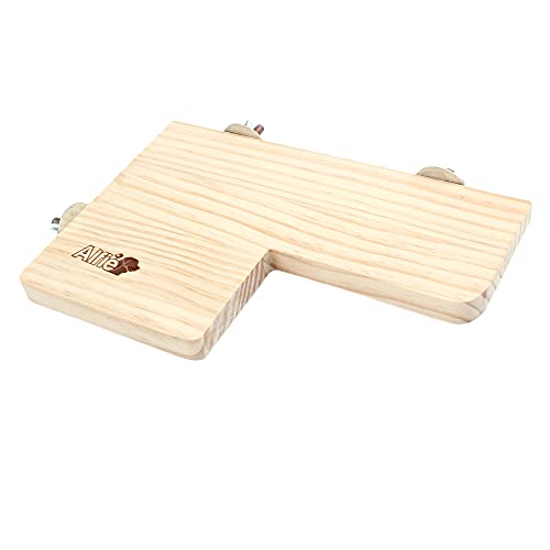 Alfie Pet - Charon Wood Platform for Mouse, Chinchilla, Rat, Gerbil and Dwarf Hamster Alfie Pet - Charon Wood Platform for Mouse, Chinchilla, Rat, Gerbil and Dwarf Hamster