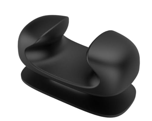 しゃもじ棚、自己粘着フックハンガー?しゃもじ棚、食器棚、多機能フック、防水粘着壁掛けシャワーフック、歯ブラシキー、タオル棚浴室、キッチン、リビング、オフィス用ソフトシリコーン歯ブラシ棚。3個 (黒)