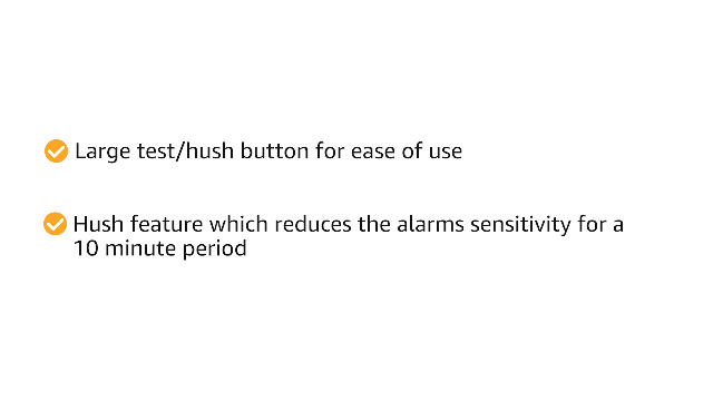 Mercury, SD102P, Smoke Alarm for Home Photoelectric Battery Smoke Alarm Smoke Detector with Large Hush/Test Button, Supplied with Battery And Fixing Kit Fully Certified, White, 1 unit, Matte Finish