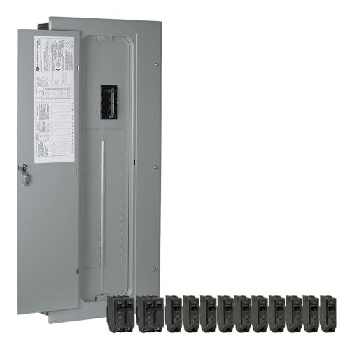 ABB TM3220CCU2K 200A Main Breaker Load Center • 1-Phase Standard Main Circuit Breaker Load Center • 32 Space, 40-Circuit, 120/240 VAC, 200 A, 22 kA Interrupt • Indoor NEMA 1 Enclosure