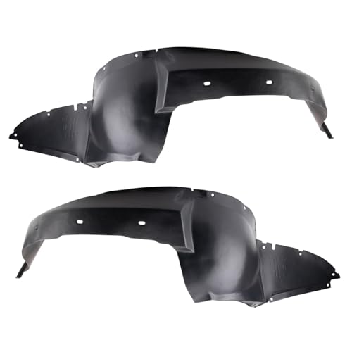 Image of TRQ Inner Fender Liner Set Compatible with 2005-2010 Chevrolet Cobalt 2007-2009 Pontiac G5 GM1250120 GM1251120