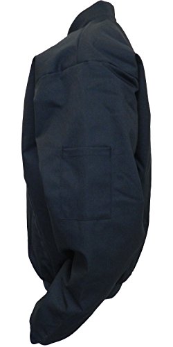 Image of MJ38 Lined Panel Work Wear Jacket Rib-Knit Collar, Charcoal, 5XL