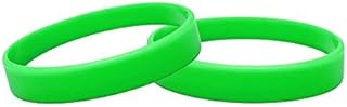 J&R Juego de 10 pulseras de silicona - Pulseras de goma, accesorios de fiesta