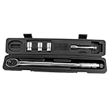 [Arklove]プロ仕様 トルクレンチセット 快脱設計/防錆処理 28-210N.m 12.7mm差込角対応 14/17/19/21mmソケット+125mmエクステンションバー付属 車 バイク 自転車用タイヤ交換工具 コンパクト収納付き