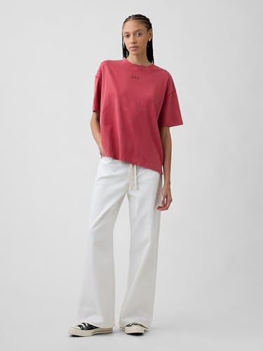 Image of GAP Women's Short Sleeve Oversized Vintage Tee