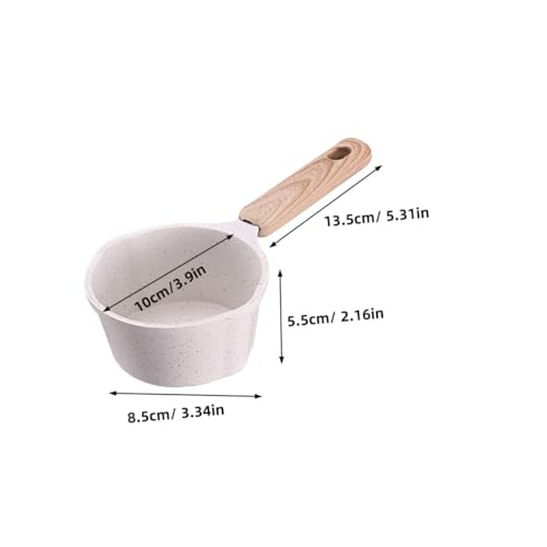 Mini casserole multifonction aluminium avec poignée ergonomique cuisine