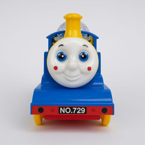 Image of K D Musical Flash Train Toy with 3D Lights - Bump & Go Action | Battery Operated Toy for Kids with Music, Colourful Lights, and Auto Movement | Durable & Safe (Blue)