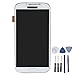 LCD Screen Replacement, Phone LCD Display Touch Screen Digitizer Replacement Assembly with Disassembly Repair Tools Kit, for Samsung Galaxy S4(White)