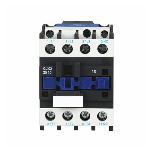 Relais de montage sur rail DIN CJX2-2501 contacteur triphasé 24V 3 pôles