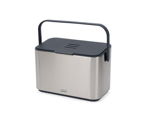 Caneca de basura rectang. acero inox 4 litros miniatura 2