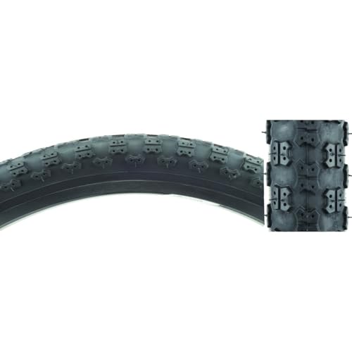 Sunlite MX3 BMX Tires, 16" x 1.75", Black/Black