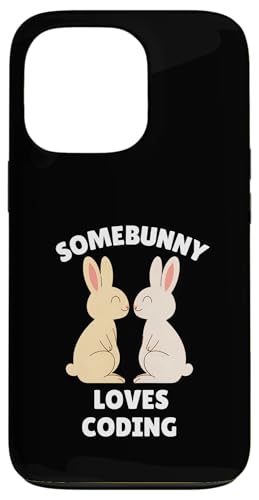 Somebunny Loves Coding �L���[�g �C�[�X�^�[ �o�j�[ �\�t�g�E�F�A�G���W�j�A �X�}�z�P�[�X iPhone 13 Pro �p