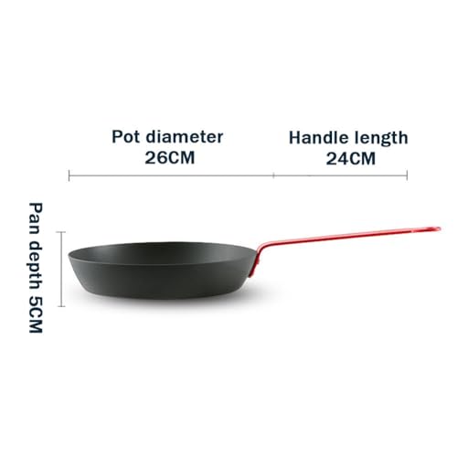 Sartén wok antiadherente sin recubrimiento 26 cm rojo miniatura 2