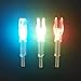 LEANPRO 6Pack X/S Lighted Nocks for Arrows .204