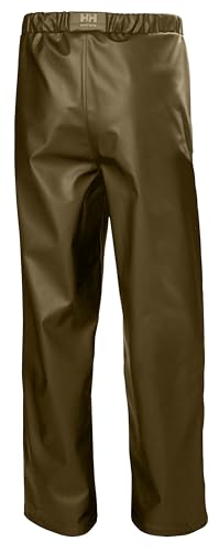 Image of Helly Hansen Workwear Gale Waterproof Rain Pants for Men, Elastic Waist | Snap Cuffs, Adjustable Fit Over Layers, Welded Seams, Machine Washable 40C, Waterproof Work Pants, For Fishing & Work