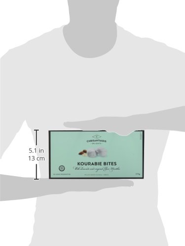 Chrisanthidis S.A. Kourabie Buttergebäck mit Mandeln und originelle Chios Mastix 270g, 2er Pack (2 x 270 g)