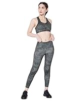 Silvertraq Women's Regular Leggings (W102P028_Army Camo