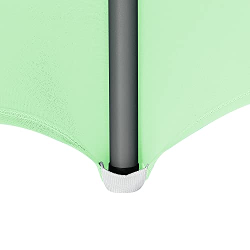 Image of Peomeise 6FT Spandex Table Cover Rectangular Stretch Spandex Tablecloth (Mint,6FT)