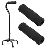 2PCS Cane Handle Cushion Cover , Non-slip Comfortable Cane Grip Replacement