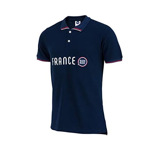 Allez Les Bleus Poloshirt Frankrike – officiell samling män – XXL