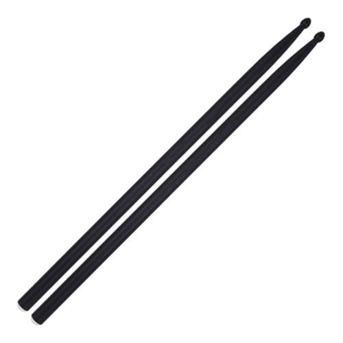 1 par de baquetas para batería 5A de fibra de carbono, para principiantes y estudiantes miniatura 6