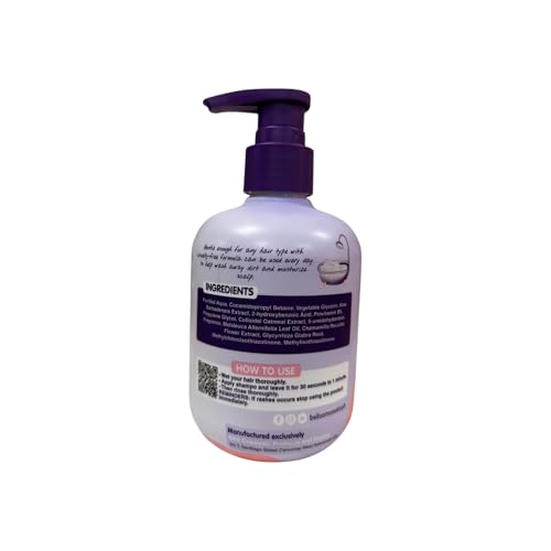 Bella Amore Himalayan Shampoo 250ml | Gentle, Moisturizing Formula for All Hair Types